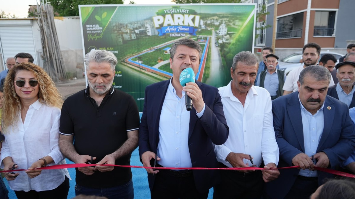 Yeşilyurt Mahallesi Modern Parkına Kavuştu   Başkan Tutdere: “Adıyaman’ı Yeşil, Temiz ve Yaşanabilir Bir Şehir Haline Getireceğiz”